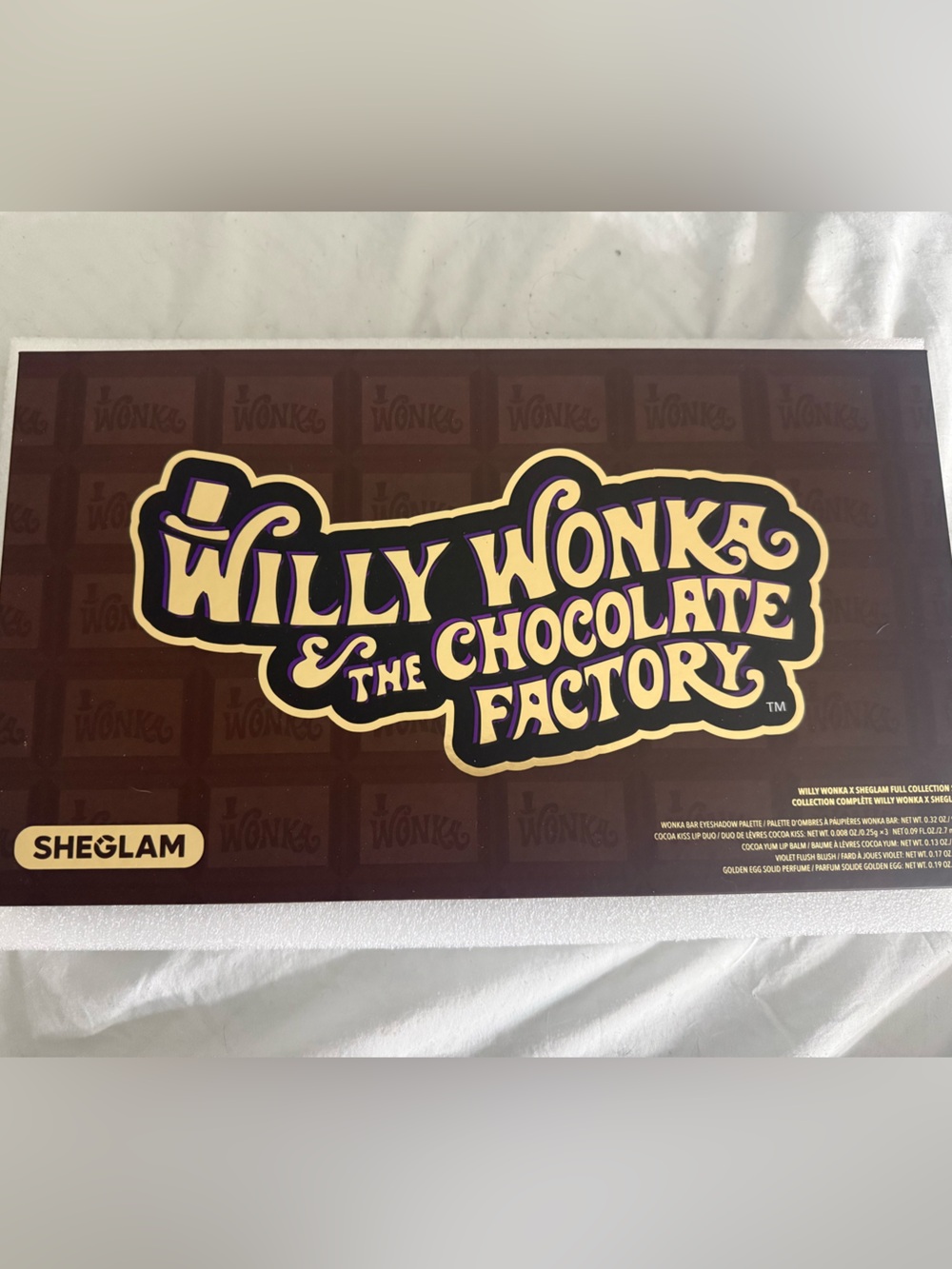 RARE Willy Wonka & The Chocolate Factory x SheGlam collab